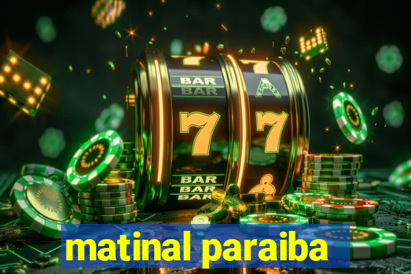 matinal paraiba